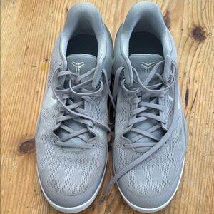 Boys  Gray Kobe VII Nike Athletic Shoes